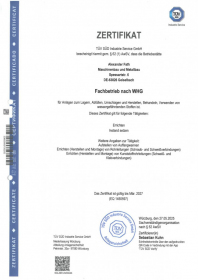WHG-Fachbetrieb